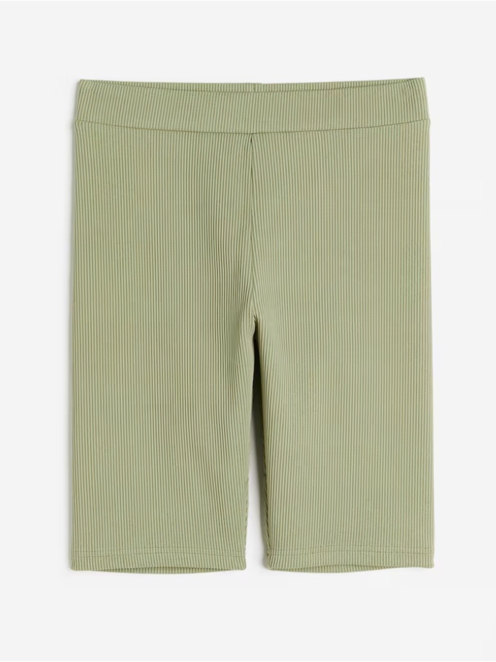 Ribbed Biker Shorts